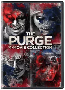The Purge: 4-Film-Sammlung (DVD) • NEU; Erstes Wahljahr Anarchie Halloween - Bild 1 von 2