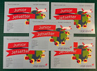 Virgin Atlantic Junior Jetsetter certificates bundle of 5 cards
