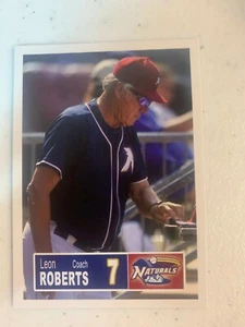 Leon Roberts Card 2018 Northwest Arkansas Natural Team Card - Picture 1 of 1