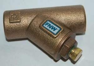 Colador en Y de bronce Ferguson FNW 3/4"" x 3/4"" Wye 250# 20 malla FNW510F - Imagen 1 de 6
