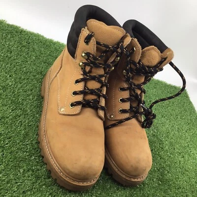 BOTAS CON PUNTERA DE ACERO PARA MUJER SEARS 84473 Cuero Talla 7 Trabajo Resistente al Deslizamiento Foto 1 de 4