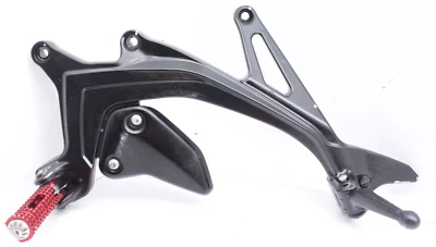 17-19 MV AGUSTA BRUTALE 800 RR ЧЕРНЫЙ ЛЕВЫЙ ЗАДНИЙ КОМПЛЕКТ ВОДИТЕЛЬСКИЙ НОЖНОЙ КОЛЫШЕК ПОДСТАВКА - Изображение 1 из 4