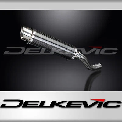 Kit silenciador escape carbono redondo 14" Slip On Ducati Scrambler 800 2015-2021 Foto 1 de 4