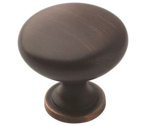 Amerock Allison 1-1/4" BP53005-ORB Oil Rubbed Bronze Cabinet Knob - Picture 1 of 1