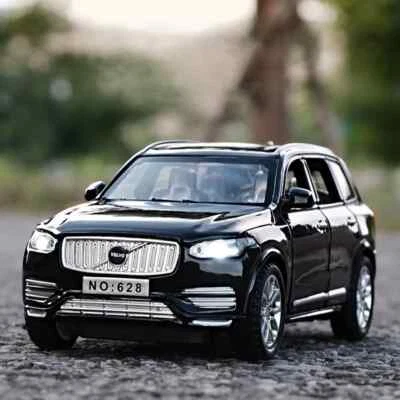 1:32 Volvo XC90 Alloy Diecast Car Model Toy Pull Back Sound Light Toy Vehicle - Image 1 of 4