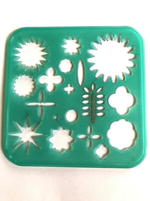 Tupper 12 Mal und Zeichenschablonen  Tiere Blumen, Autos Micki Maus u.a. - Bild 1 von 4