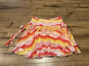 Talbots Kids Girls MultiColor Skirt Ruffle Layer Size 10 ~ NEW WITHOUT TAGS - Picture 1 of 6