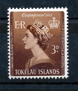 TOKELAU ISOLE 1953 INCORONAZIONE SG4 MNH - Foto 1 di 1