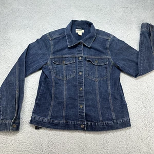 Gander Mountain Jacke Damen Medium Dark Wash Denim Jeansmantel Outdoor Freizeit - Bild 1 von 19