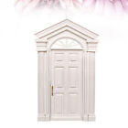  Mini House Furnituren Wooden Door Fairy Doors with Steepletop Miniature Front