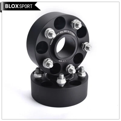 5x114.3 Hubcentric Wheel Spacers 2Pc 35mm CB64.1 for Honda Civic Acura TL CL RDX - Imagem 1 de 4