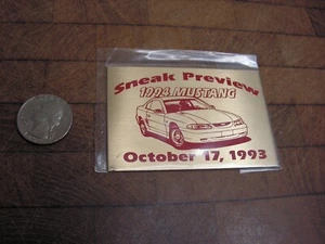 1994 Mustang Cobra SVT Piastra cruscotto anteprima sneak - Foto 1 di 3