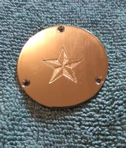 Gibson/Les Paul- fallen star - custom engraved on BRASS and polished - Picture 1 of 1