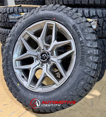 Llantas 20x9 Fuel FC854 Flux Silver neumáticos 33" RT 6x135 Ford F150 Expedition Foto 1 de 4