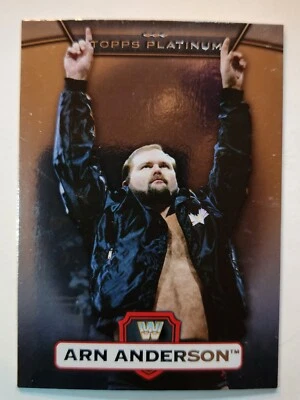 2010 Topps WWE Platinum #30 ARN ANDERSON - Image 1 of 2