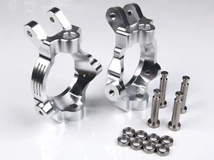GTB CNC Aluminum C Hub with 4 Bearing Stainless Steel Pins for Losi 5ive -T - Picture 1 of 7