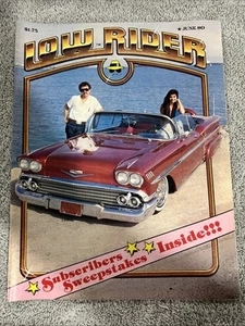 Lowrider Magazine Vintage June 1980 Complete w Centerfold Excellent Condition - Picture 1 of 5