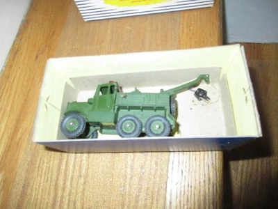 Vintage Dinky Supertoys 661 Recovery Tractor Military Diecast Truck Boxed Englan - Image 1 of 4