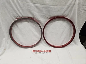 Araya 7X Rims Red Scatches Vintage Old School Bmx  - Picture 1 of 20