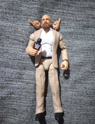 Figura Mattel WWE Elite CCO Triple H 6" Wrestling Legends HHH 2025 Walmart Excl. Foto 1 de 3