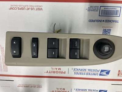 09-11 Mercury Grand Marquis Interruptor Maestro Puerta Del Conductor Frontal Derecha OEM Gris Piedra Foto 1 de 4