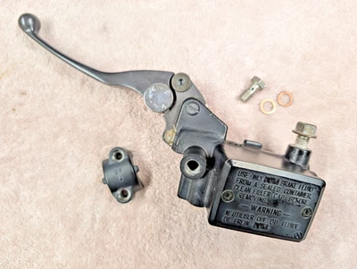 97-01 Kawasaki ZRX1100 TOKICO Embrague Cilindro Maestro Manija Banjo Perno OEM Foto 1 de 4