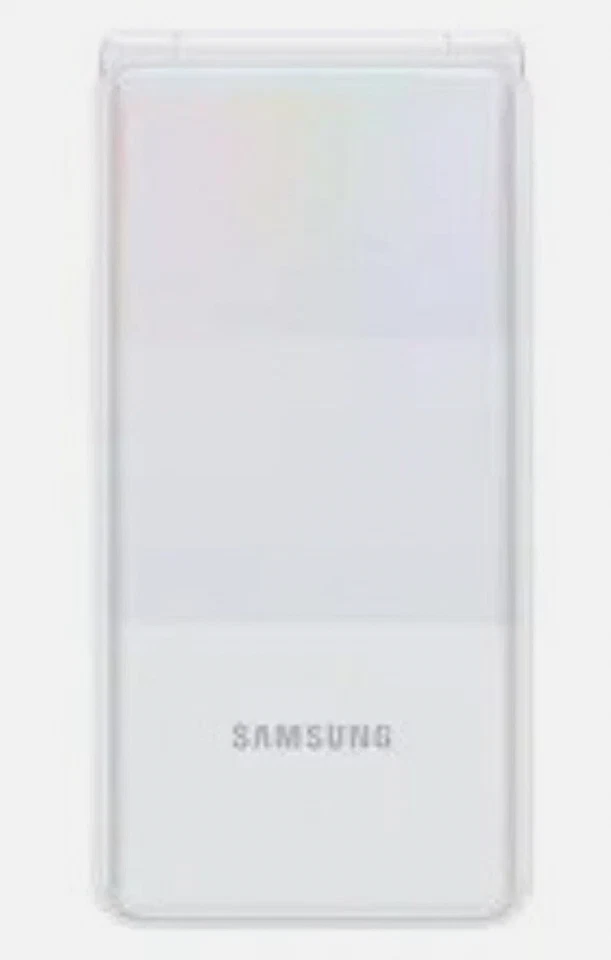 Samsung Galaxy Folder 2 SM-G160N 16GB Unlocked LTE Flip Phone Black White Red A+ - Image 1 of 4