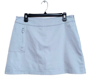Fila Sport Golf Skort Womens Size 12 Gray Pull on Tennis Golf Skirt w/Shorts - Imagen 1 de 6