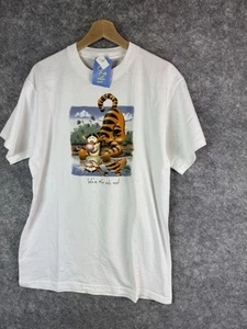 Vintage Winnie The Pooh Tshirt Mens Medium Disney Tigger Cartoon Tv Show Movie - Picture 1 of 9