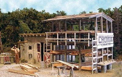 Bar Mills 424 O Scale The Crown Crate Company -- Kit - 8 x 12" 20.3 x 30.5cm - Image 1 of 1