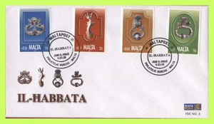 Malta 2008 Door Knockers on MPO First Day Cover, Bureau - Picture 1 of 1