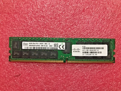 UCS-MR-X64G2RT-H CISCO 64GB 2RX4 PC4-2933Y REGISTERED ECC RDIMM MEMORY - Image 1 of 4