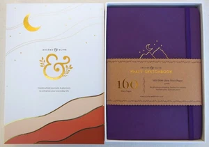 Archer & Olive Kraft Sketchbook 160 Blank Pages 160 GSM Ultra-Thick Pages NEW!! - Picture 1 of 5