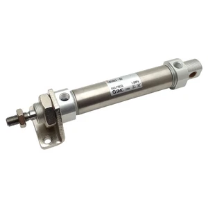 SMC C85N25-80 Pneumatic Cylinder, ø25mm Bore, 80mm Stroke, G1/8, 1.0MPa Max - Picture 1 of 8
