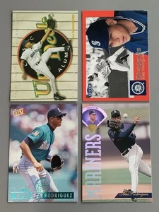 Lot 8 diff ALEX RODRIGUEZ 1994 Upper Deck ROOKIE 1995 Ultra Leaf Inserts + NM-MT - Picture 1 of 4