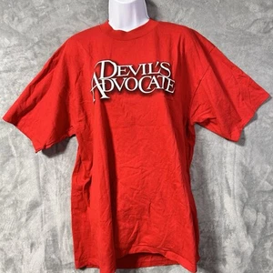 Vintage 1997 Devils Advocate Film Promo Keanu Reeves Al Pacino T-Shirt Erwachsene XL - Bild 1 von 8
