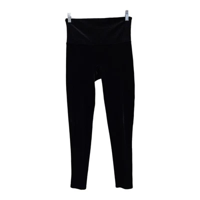 Leggings femininas SPANX XL veludo veludo skinny tornozelo stretch 28 x 29" - Imagem 1 de 4