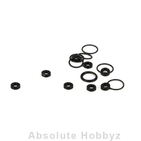 Team Losi Racing Seal Set, X-Rings, Shock Cap O-Rings: All 22 - TLR233005 - Image 1 of 1