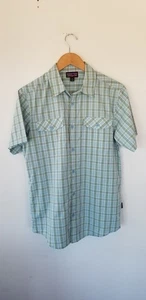 Patagonia New  Shirt Mens Small High Moss Button Front Pocket Lightweight 54040 - Picture 1 of 6
