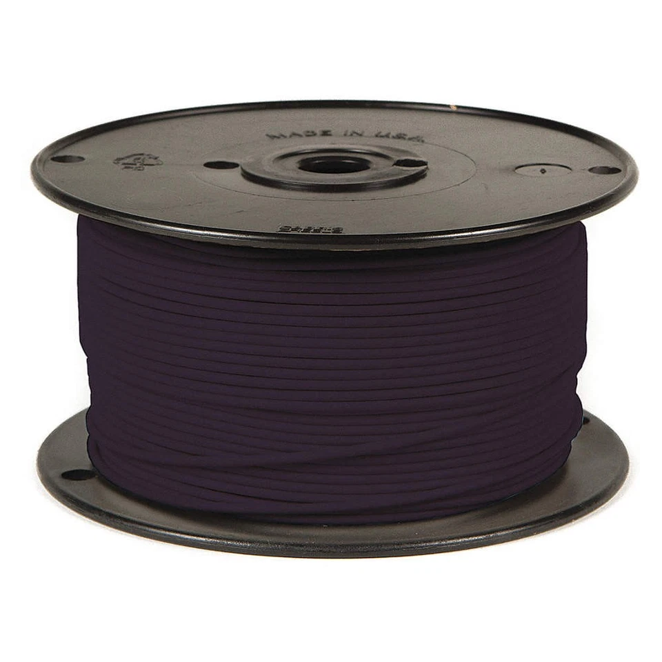 Cable primario GROTE 87-7013, 14 AWG, 1 estado, 100 pies, púrpura 34GC25 Foto 1 de 1