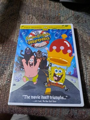 THE SPONGE BOB SQUARE PANTS  MOVIE USED DVD - Imagem 1 de 3