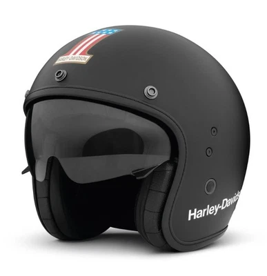 HARLEY-DAVIDSON Classic #1 X14 Sun Shield Jethelm - Bild 1 von 4