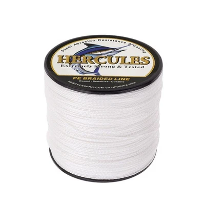 Línea de pesca trenzada HERCULES 328 547 1094 yardas Super 10-300 lb 4 hilos prueba PE Foto 1 de 4