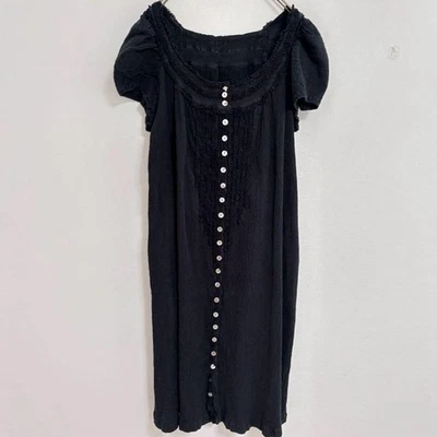 Vestido largo medio negro Tsumori Chisato talla 2 Foto 1 de 4