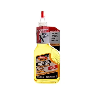Jack Oil - w/ Stop Leak - 12.5 oz - for Hydraulic Systems - Leak Prevention - Imagem 1 de 3