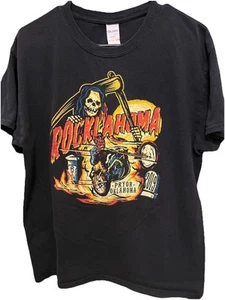 Camiseta de concierto Rocklahoma 2019. Doble cara con bandas enumeradas. Talla grande - Imagen 1 de 6