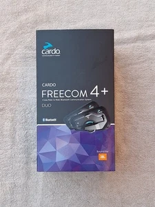 Sprechanlage Cardo Freecom 4+ JBL Duo Bluetooth 4 Wege + 1 Zusätzl. Einbausatz - Bild 1 von 14