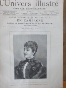 1888 Nadar Fotografía Madame Adelina Patti Cantante Opera