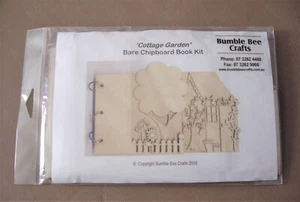 COTTAGE GARDEN BARE CHIPBOARD BOOK KIT - Picture 1 of 1