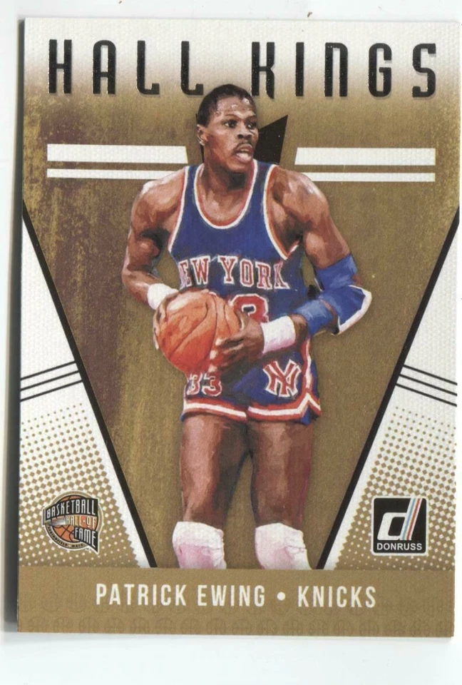 PATRICK EWING 2018-19 Donruss Basketball HALL KINGS - NEW YORK KNICKS - #11 - Image 1 of 1